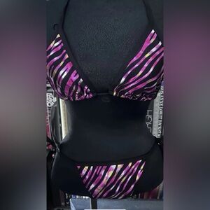 D'Amore By Marceau
- purple pink and Black  Zebra Print Bikini